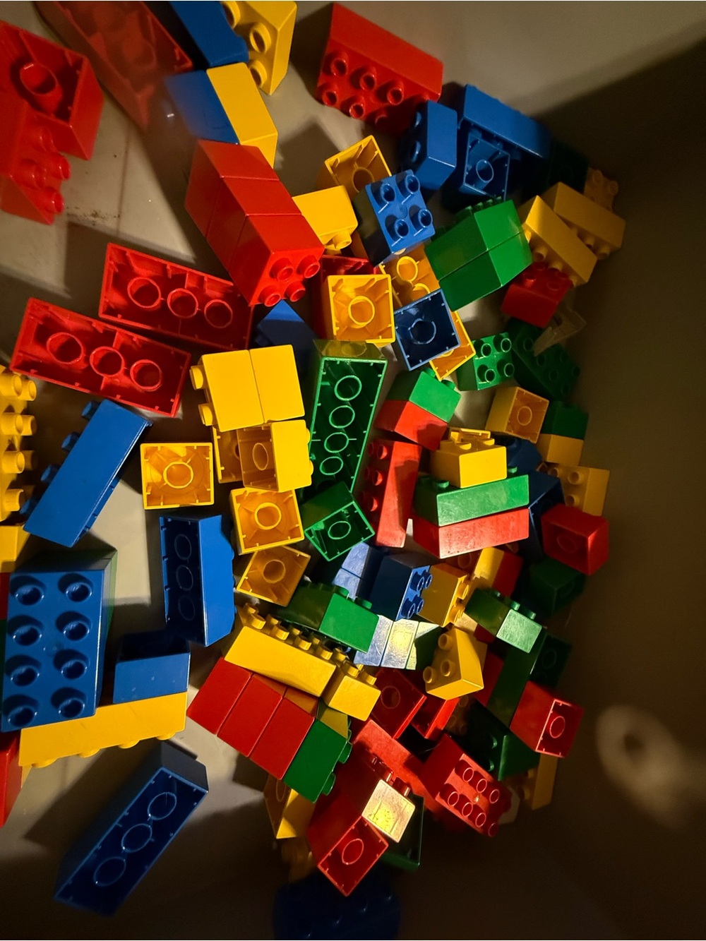 Classic Building Block Set - Multicolor Stackable Bricks for Kids